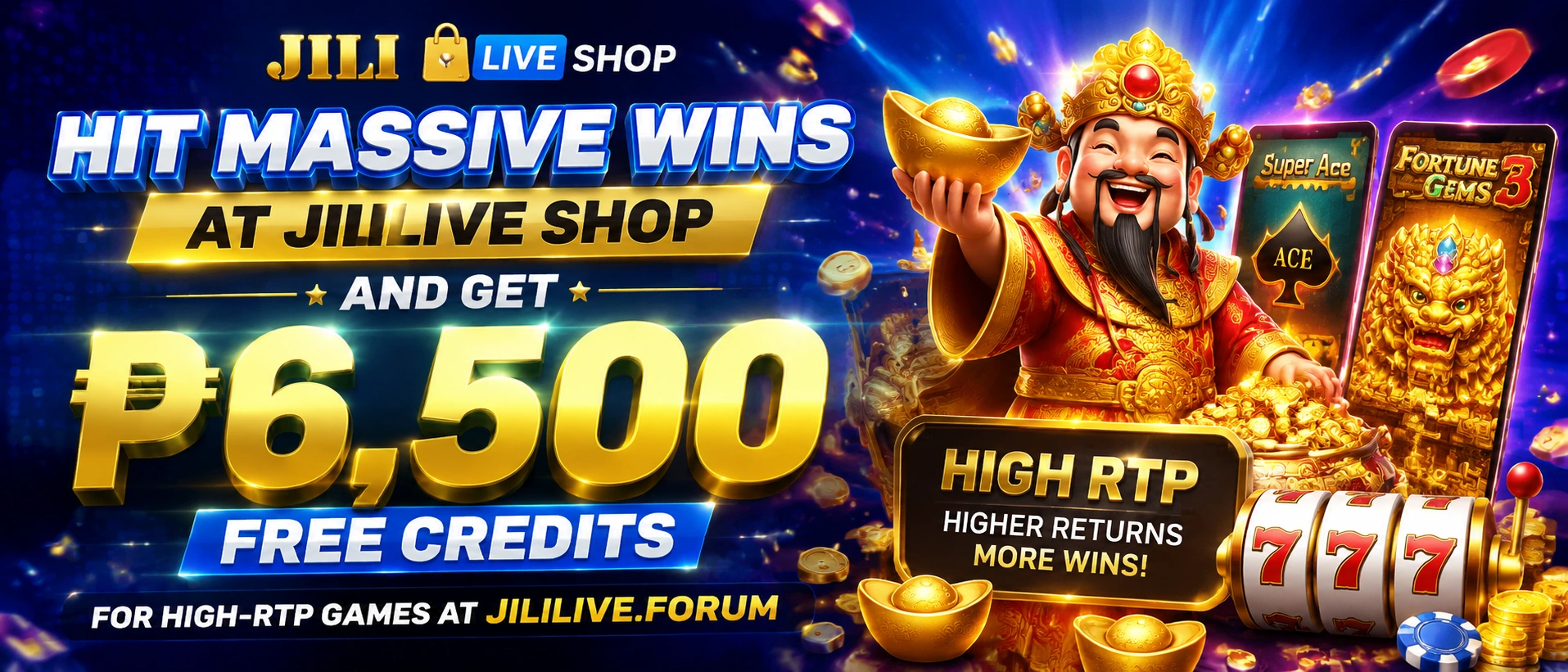 JILI LIVE slot showcase artwork