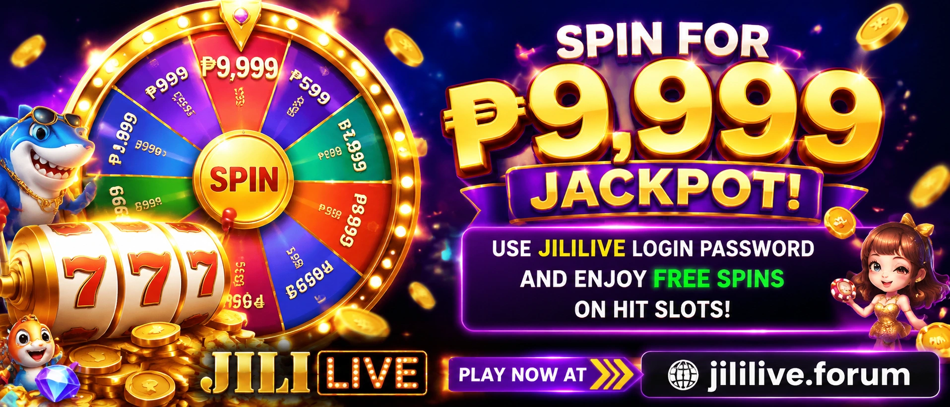 JILI LIVE promotional slot visual